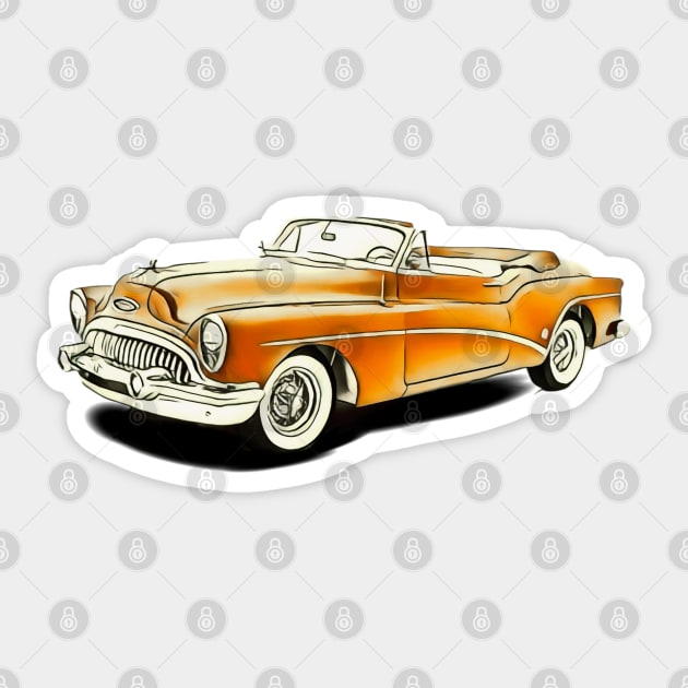 Buick Skylark Sticker by CarTeeExclusives